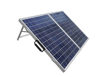 青い折目の太陽電池パネル、キャンプのための折る携帯用太陽電池パネル