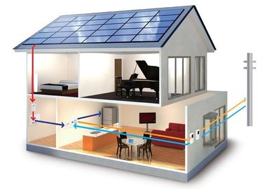 住宅の太陽電気システム太陽電池パネルのパワー系統4500Wの負荷力