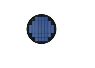 Dia 106mmの円形の太陽電池パネル メーソンジャーの太陽カ制御のためのフレーム無し