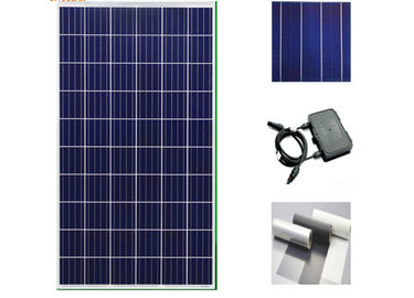 クリーン エネルギーのケイ素の太陽電池パネル260ワット、家システム黒の太陽電池パネル