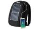 取り外し可能な太陽電池パネルが付いている携帯用速い充満太陽ハイキングのバックパック