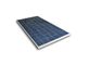 100ワット12Vの太陽電池パネル3.2mmの低い鉄の高い透明物の緩和されたガラス