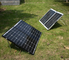 120W 200Wの屋外の太陽折り畳み式の太陽電池パネル、キャンプのための携帯用折る太陽電池パネル
