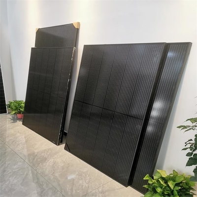 ALL Black Mono Solar Panel 550w 555w,560w Solar Panels Fully Black With Black Frame, バックシート
