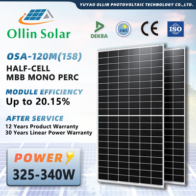 格子太陽エネルギーを離れて家のためのシステムはモノラル太陽電池パネル320w 330w 340w 350w 355wを使用した