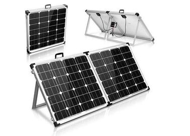 黒い携帯用スーツケースの太陽電池パネルの頑丈なアルミニウム フレームおよび足