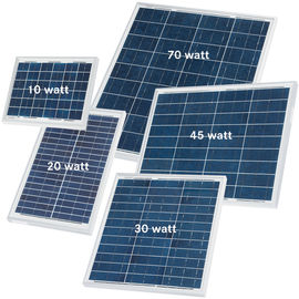 太陽街灯のモーションセンサーのための30のワットのケイ素の太陽電池パネルの高性能