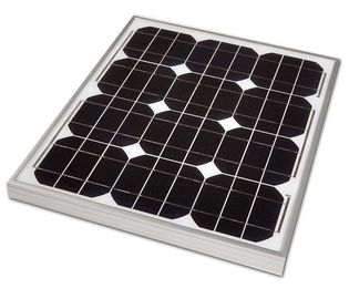 反Pidのモノクリスタル ケイ素の太陽電池パネル、30wはモノラルPvモジュールを防水します