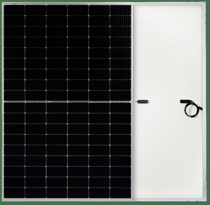 購入 540w 550w 560wの完全で黒いモノクリスタル太陽電池パネルPVモジュールOEM online manufacture