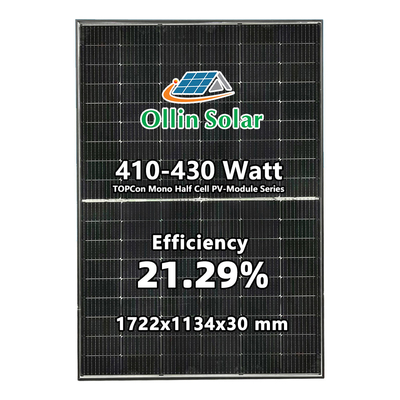 購入 N タイプ 420W トプコン N タイプ単結晶ハーフセル ソーラー パネル online manufacture