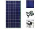 クリーン エネルギーのケイ素の太陽電池パネル260ワット、家システム黒の太陽電池パネル