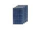 濃紺色の太陽電池パネル モジュール/緩和されたガラスの太陽電池パネル システム
