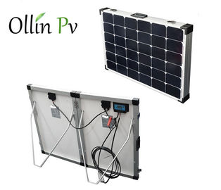 120W 200Wの屋外の太陽折り畳み式の太陽電池パネル、キャンプのための携帯用折る太陽電池パネル