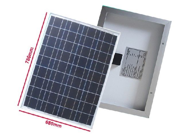 魚のいる池の太陽電池パネル システム/太陽エネルギー プロダクト次元670*430*25mm 0